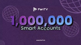 FanTV surpasses 1 million Smart Accounts, becoming one of the fastest-growing social dApps.