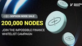Sophon node sale starts on Impossible Finance on April 27th.