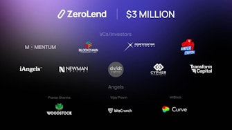 ZeroLend raises $3M in a Seed funding round backed by Morningstar Ventures, Blockchain Founders Fund and Momentum 6.