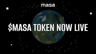Decentralized AI data network Masa Network launches mainnet and $MASA token.
