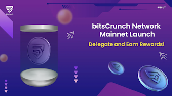 bitsCrunch launches a delegation incentive program where users can delegate tokens, aiding in network security while earning rewards.