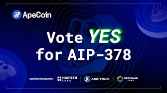 ApeCoin DAO chooses Arbitrum as its Ethereum layer-2 scaling network.