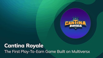 Cantina Royale - The First Play-To-Earn Game Built on MultiversX