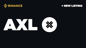 Axelar $AXL launches on Binance.