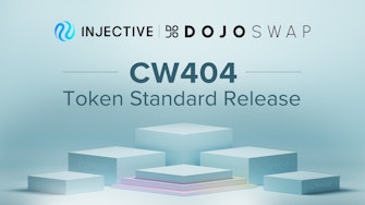 Injective partners with Dojo Swap to launch the CW-404 standard.