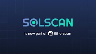 Etherscan joins forces with Solscan to expand blockchain data services.