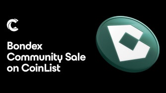 Bondex holds its Community sale on CoinList platform.
