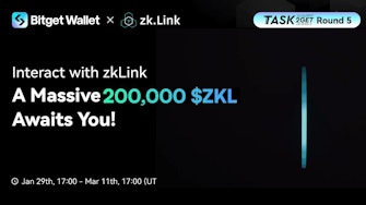 zkLink partners with Bitget Wallet and launches the ZKL campaign with a 200,000 ZKL prize pool.