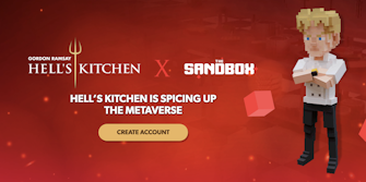 Gordon Ramsey's tv show "Hells Kitchen" enters The Sandbox metaverse: virtual restaurant and Red and Blue Team.