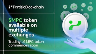 Partisia Blockchain $MPC announces its listing on a major exchange on March 19th.