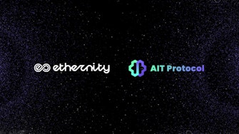 Ethernity announces a strategic partnership with AIT Protocol, the world’s first AI data infrastructure.