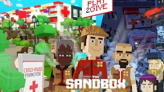 The French Red Cross enters The Sandbox metaverse to redefine charity activities.