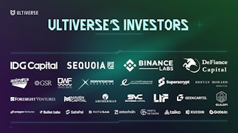 Ultiverse raises $4M in a strategic investment round led by IDG Capital, and participation from Binance Labs, Morningstar Venture and others.