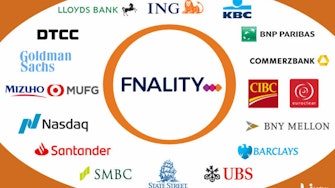 Fnality raises $95 million in a round co-led by Goldman and BNP Paribas.