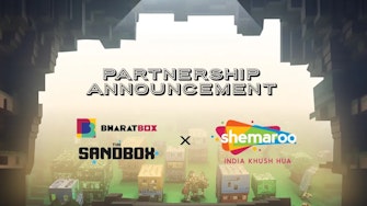 The Sandbox partners with Shemaroo Entertainment to create a cultural metaverse hub.