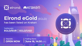 EGLD Is Now Listed On US-Based Exchange Kraken