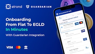 Onboarding From Fiat To EGLD In Minutes With Guardarian Integration