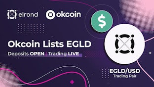 EGLD Is Now Listed On Okcoin