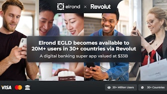 Elrond EGLD becomes available to 20M+ users in 30+ countries via Revolut - a digital banking super app valued at $33B