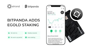 $EGLD has been added to the Bitpanda staking program!