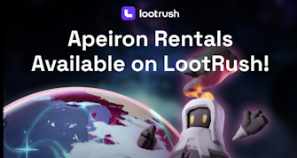 Apeiron partners with LootRush for flexible teambuilding through rentals.