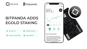 BitPanda confirms $EGLD Elrond among the 5 coins available for staking.