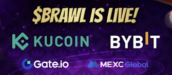 BitBrawl $BRAWL launches on KuCoin, Bybit, Gate, and MEXC exchanges.