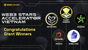 Ancient8 gets selected as one of the winners of the BNB Chain Web3 Stars Accelerator (Vietnam).