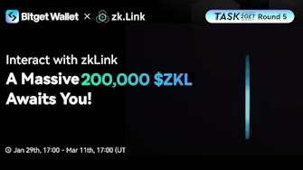 zkLink partners with Bitget Wallet and launches the ZKL campaign with a 200,000 ZKL prize pool.