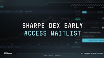 Sharpe AI opens an early access waitlist for its DEX.