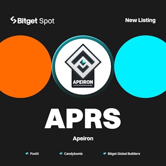 Apeiron $APRS conducts its listing on Bitget on May 9th.