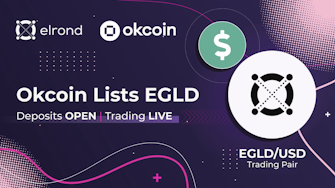 Okcoin listed $EGLD Elrond on June 16 - trading pairs EGLD / USD. 