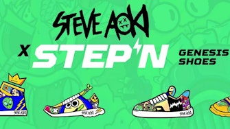 STEPN announces partnership with a Grammy-nominated DJ and renowned music producer Steve Aoki.