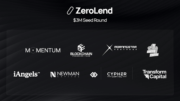 ZeroLend Raises $3M in Seed Round