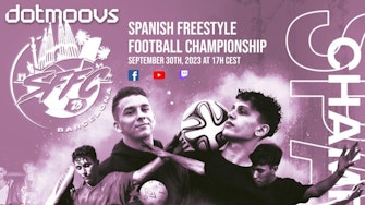 Dotmoovs becomes the title partner of the Spanish Freestyle Football Championship.