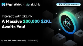 zkLink partners with Bitget Wallet and launches the ZKL campaign with a 200,000 ZKL prize pool