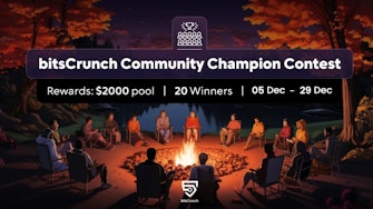 bitsCrunch announces a community-driven champion contest